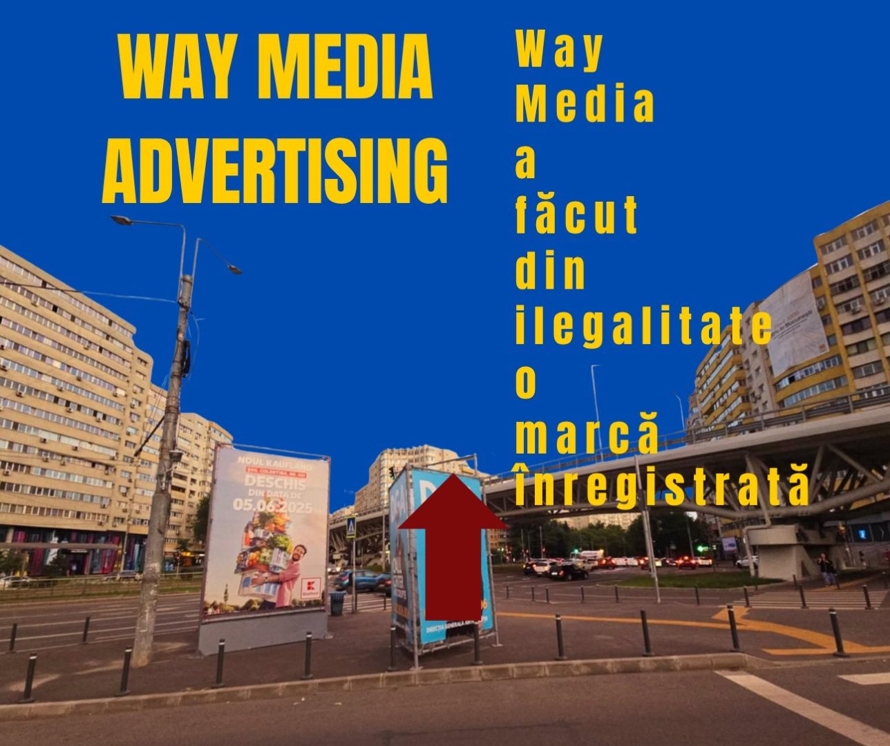 Way Advertise Production SRL, Antoanela Vasilescu și controversele din publicitatea outdoor: o analiză a legalității activităților comerciale în 2025