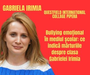Gabriela Irimia, acuzată de bullying psihologic: un nou caz ridică semne de întrebare